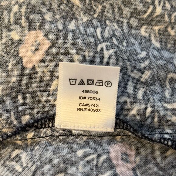 Loft Floral Boho 3/4‎ Sleeve Summer Spring Casual Cottagecore Dress Size XXL - Picture 13 of 13